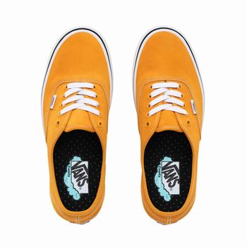 Damske Tenisky Vans Suede ComfyCush Authentic Žlté/Biele VA52IOFHD